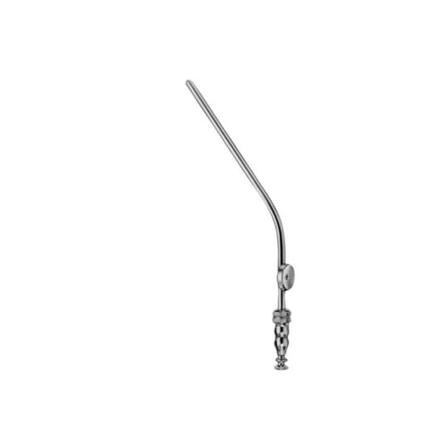 Frazier suction cannula with finger control and stylet: 18.5cm 7FG, 18.5cm 8FG, 18cm 9FG