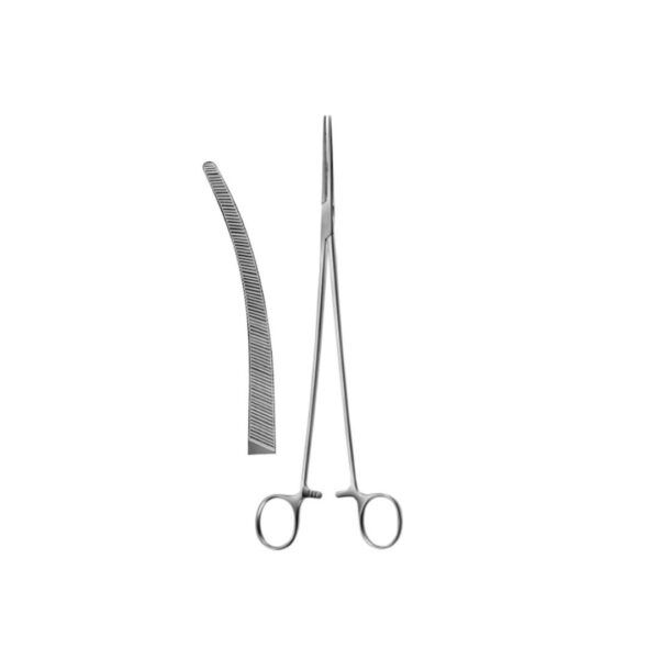 Bengolea artery forceps curved: 20cm, 24cm, 26cm