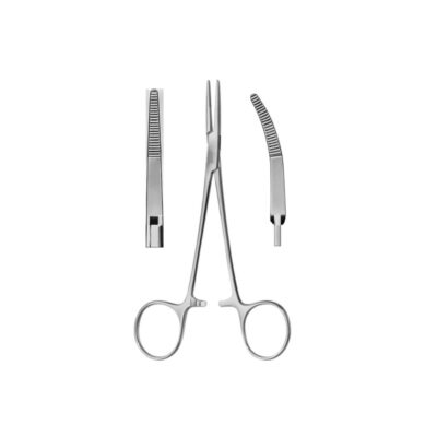 Cairns artery forceps: straight 14.5cm, curved 14.5cm