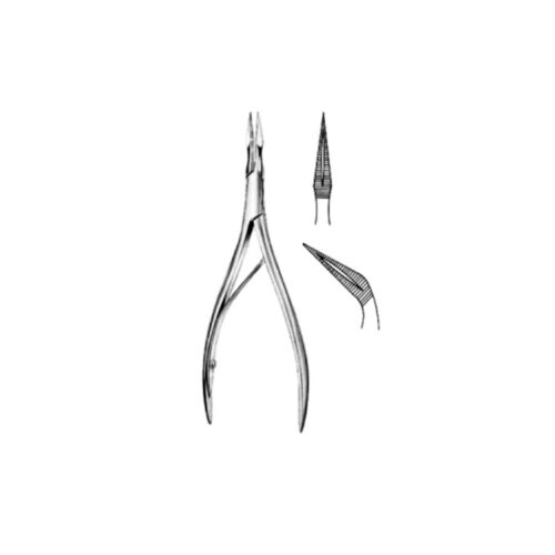 Arther splinter forceps: straight 14cm, curved 14cm