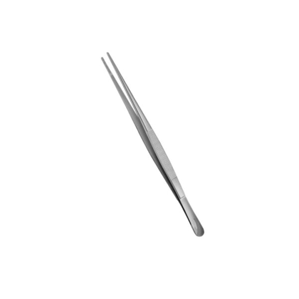 Surgical Forceps (12) Dissecting forceps plain straight: 10cm, 11.5cm, 12.5cm, 13cm, 14.5cm, 15cm, 16cm, 18cm, 20cm, 25cm, 30cm