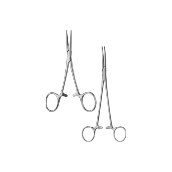 Dunhill artery forceps: staright 12.5cm, curved 12.5cm