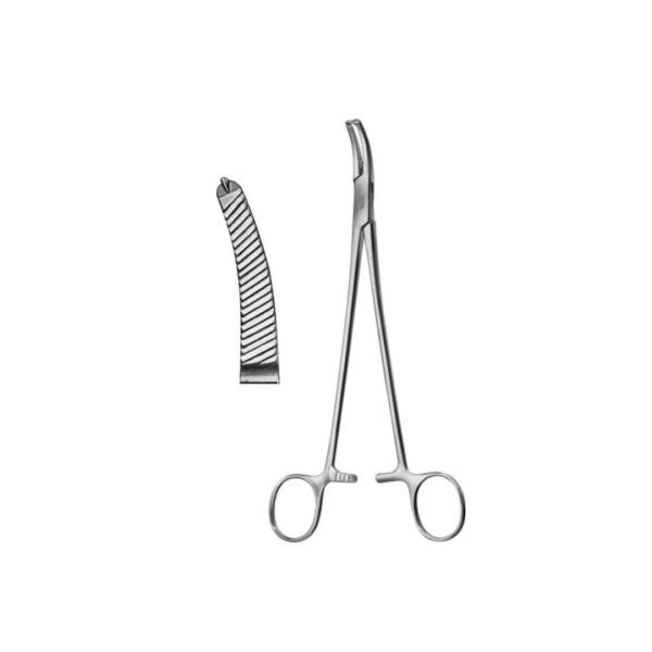 Surgical Forceps (20) Faure peritoneal forceps: curved 20cm, more curved 20cm