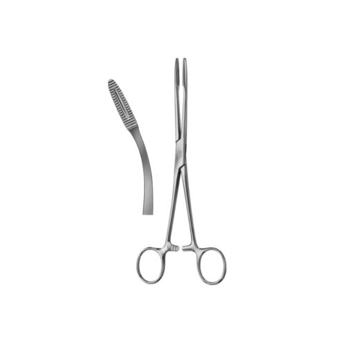 Gross dressing forceps curved: 14cm, 16cm, 18cm, 20cm