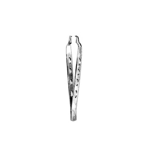 Jeans tissue forceps 1 x 2 teeth: 14.5cm, 17cm