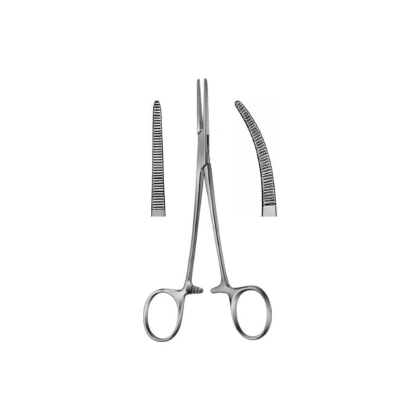 Leriche artery forceps: straight 15cm, curved 15cm