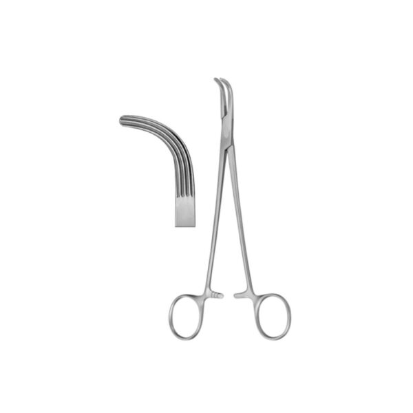 Lower gall duct forceps: 18cm