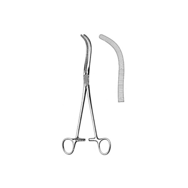 Mayo kidney clamp: 23cm
