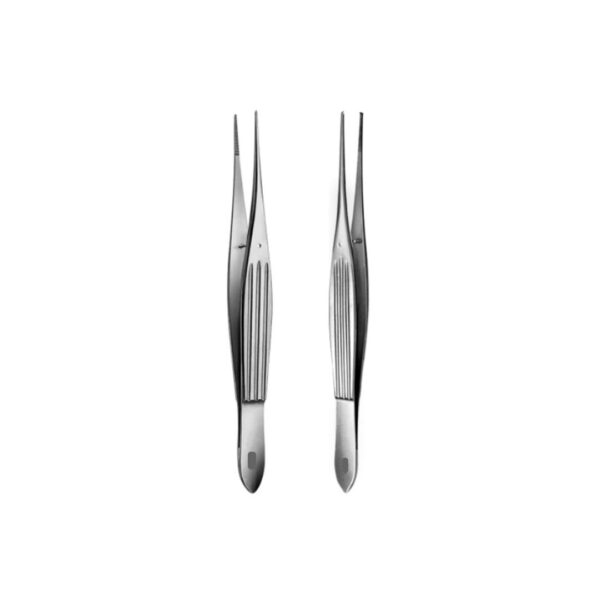 Mcindoe dissecting forceps: plain 15cm, 1 x 2 teeth 15cm