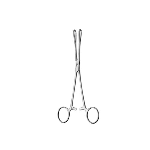 Rampley Sponge holding forceps: straight 18cm, straight 25cm, curved 18cm, curved 25cm