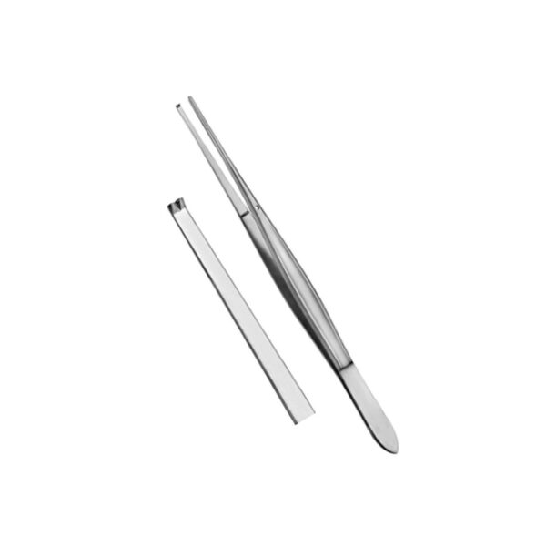 Surgical Forceps (8) Cushing tissue forceps 1 x 2 teeth: straight 17.5cm, curved 17.5cm