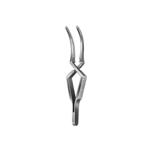 Debakey atraumatic bulldog clamp curved: 7.5cm, 8cm, 10cm, 12cm