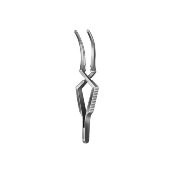 Debakey atraumatic bulldog clamp curved: 7.5cm, 8cm, 10cm, 12cm