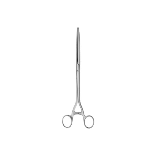 Moynihan intestinal clamp: straight 29cm, curved 29cm