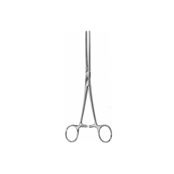 Hartmann intestinal clamp: straight 20cm, curved 20cm