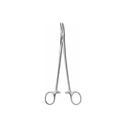 Heaney needle holder curved: 21cm