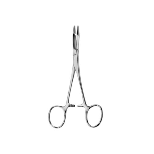 Hegar olsen needle holder with scissor: 14cm, 18.5cm