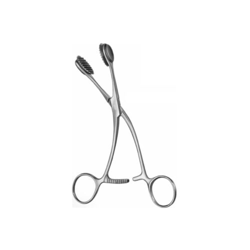 Young tongue holding forceps 17cm