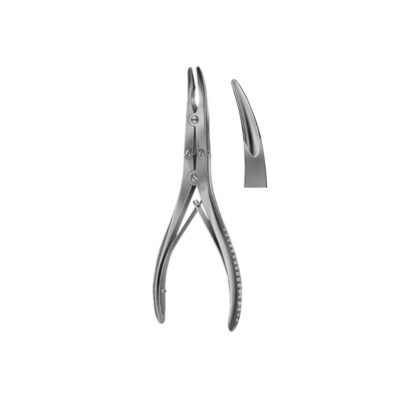Bohler bone rongeur: straight 15cm, curved 15cm