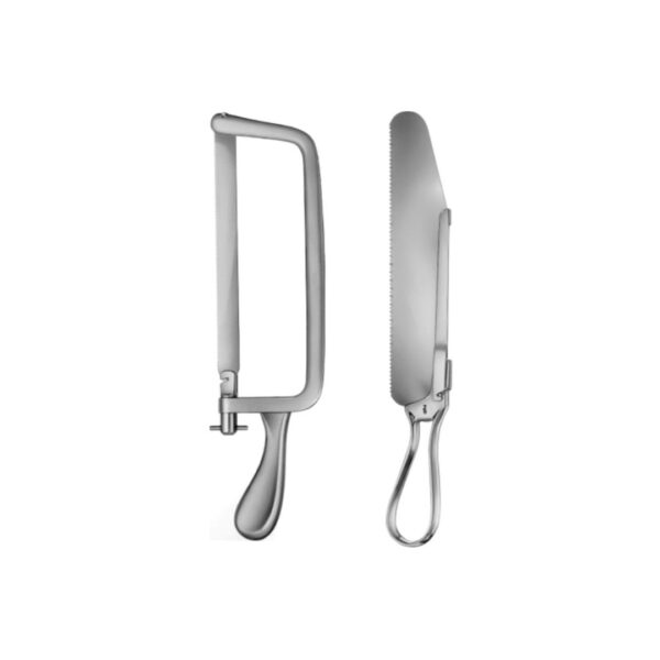 Charriere amputating saw: 27cm, 30cm, 34cm, 36cm