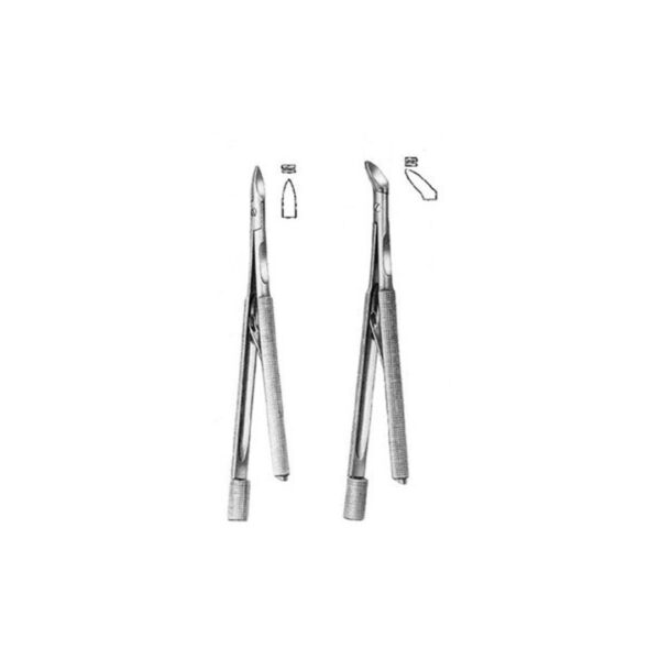 Scalpels & Blades (11) Troutman chris blade holder/breaker (straight 9cm, curved 9cm, straight 12.5cm)