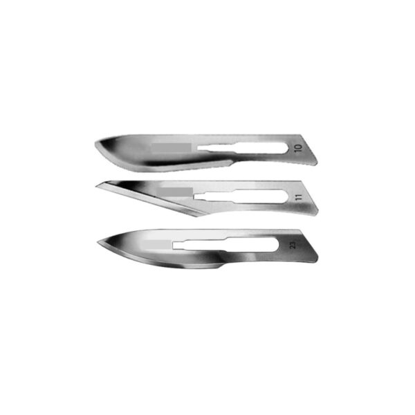 Scalpels & Blades (8) Scalpel blade (Size 10, Size 11, Size 15, Size 23)