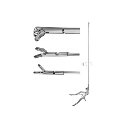 Rectal biopsy attachment: 42cm, spoon shaped 42cm, rotatable