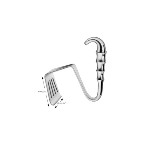 Davidson scapula retractor: 75 x 50mm 16cm, 75 x 90mm 16cm