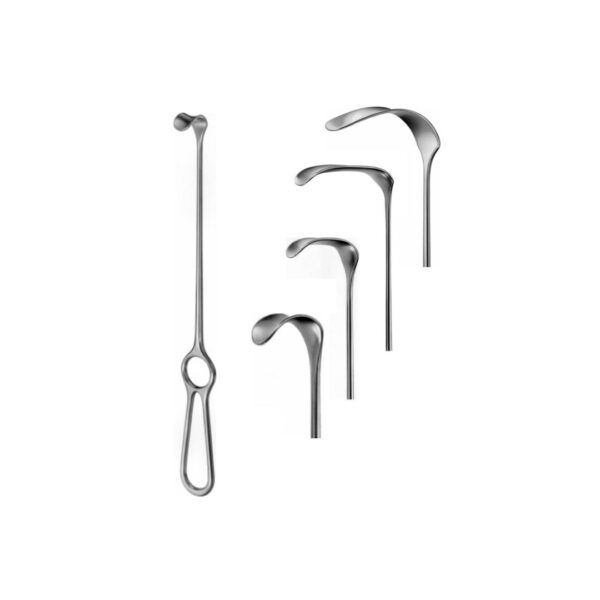 Kocher wagner retractor 28cm: 20 x 15mm, 36 x 20mm, 64 x 25mm, 94 x 36mm