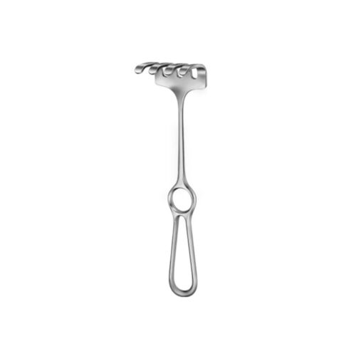 Ollier retractor: 3 prong 22.5cm, 4 prong 22.5cm