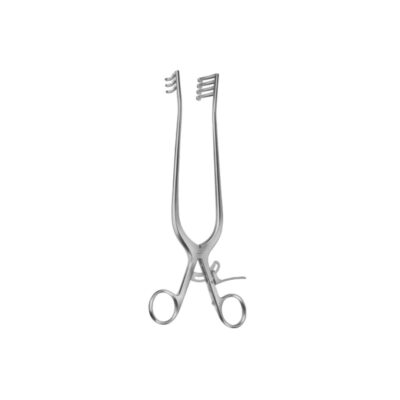 Weitlaner retractor sharp 3 x 4prongs: 10.5cm, 13cm, 16.5cm, 20cm