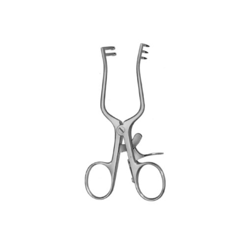 Weitlaner retractor sharp: 10.5cm