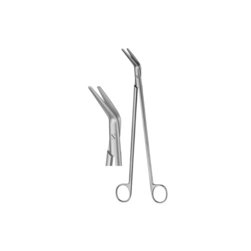 Bowel dissecting scissors 60º angled 28cm
