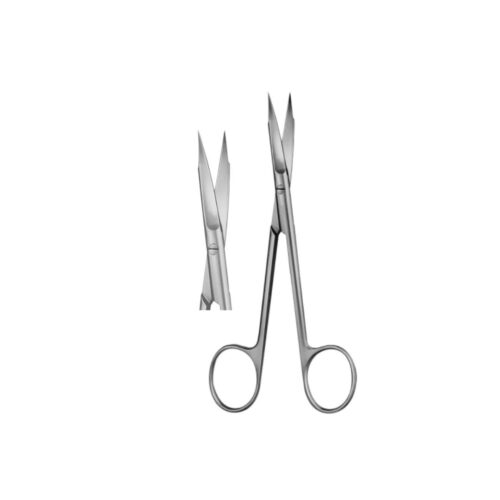 Goldman fox scissors (straight 13cm, curved 13cm)