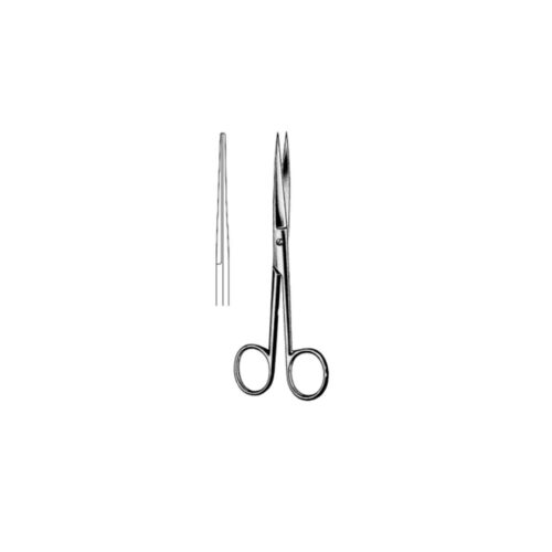 Grazil operating scissors S/S straight (13cm, 14.5cm)
