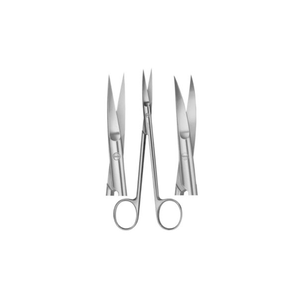 Joseph operating scissors S/S (straight 14cm, curved 14cm)