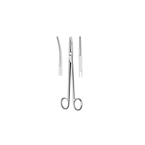 Mcindoe preparation scissors (straight 19cm, straight 22cm, curved 19cm, curved 22cm)