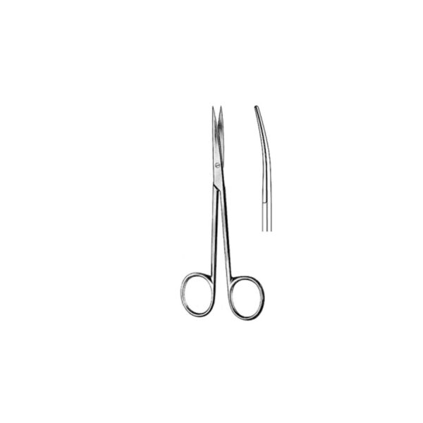 Metzenbaum scissors S/S curved (11.5cm, 14.5cm)