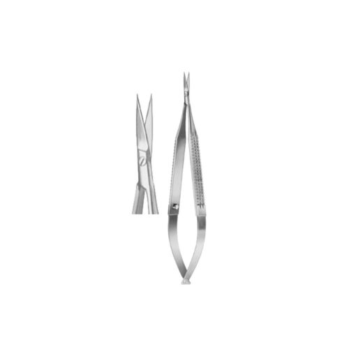 Micro scissors spring type straight (9cm, 12cm, 13cm, 14.5cm, 16cm)
