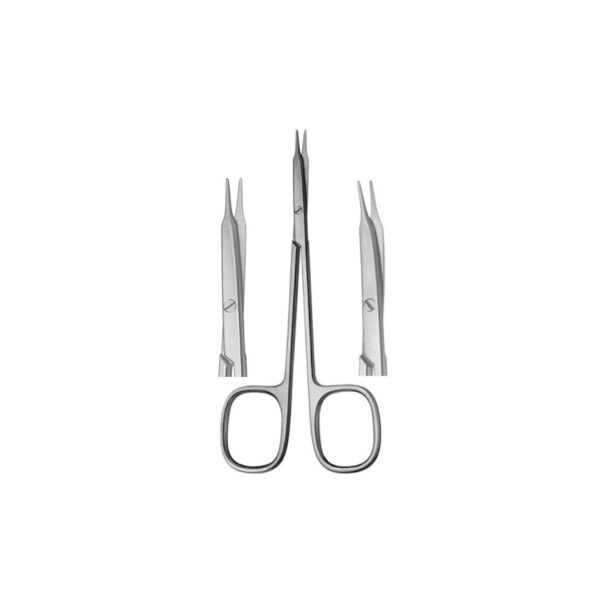 Scissors (83) Stevens dissecting scissors B/B (straight 11.5cm, curved 11.5cm)
