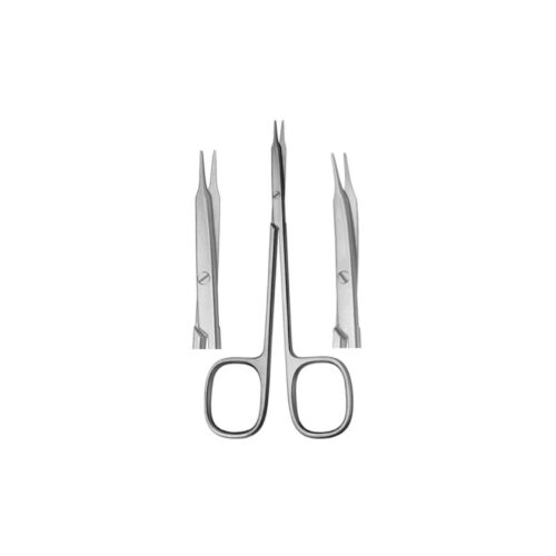 Stevens dissecting scissors S/S (straight 11.5cm, curved 11.5cm)