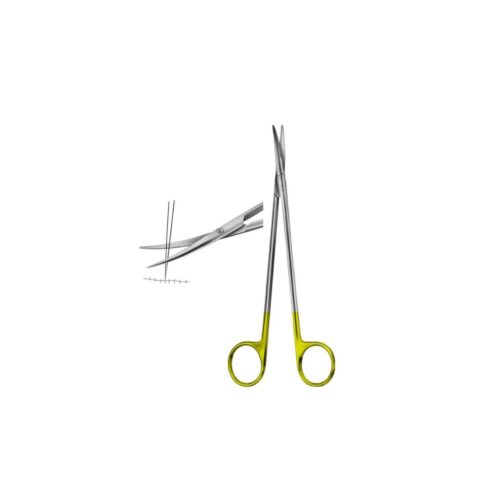 Toennis adson scissors (curved 17.5)