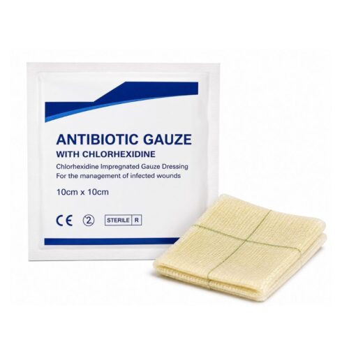 Antibiotic Gauze with Chlorhexidine