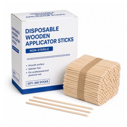 Disposable Wooden Applicator Sticks