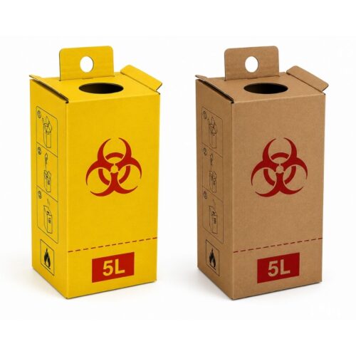 Disposable Safety/Sharps Box (Cardboard)
