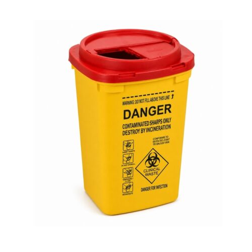 Disposable Safety/Sharps Container (Plastic)