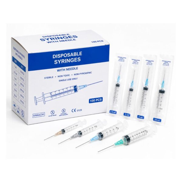 Disposable Syringes with Needle