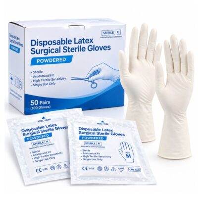 Disposable Latex Surgical Sterile Gloves