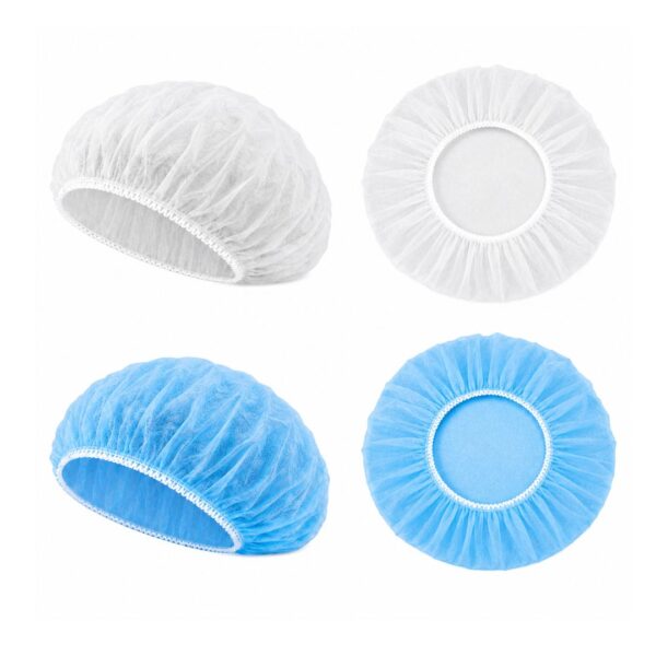 Protective Wear (13) Disposable Nurses Cap Bouffant