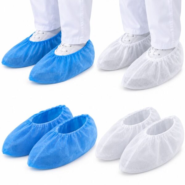 Protective Wear (18) Disposable Shoe Covers Non-Woven